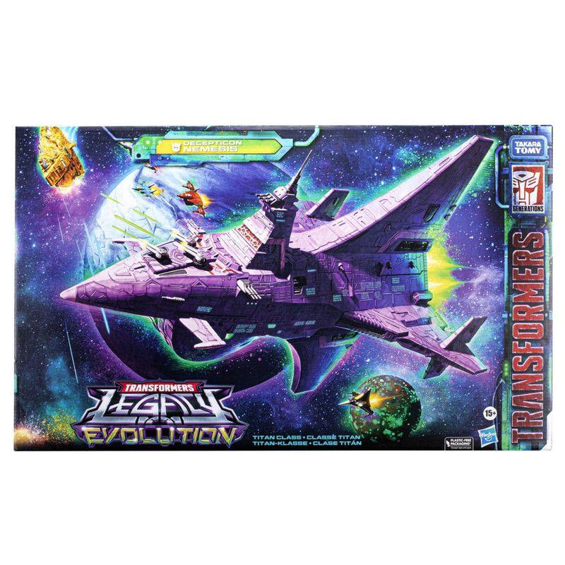 Figura de Acción Transformers Legacy Evolution Decepticon Nemesis-0