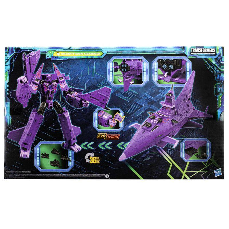 Figura de Acción Transformers Legacy Evolution Decepticon Nemesis-4