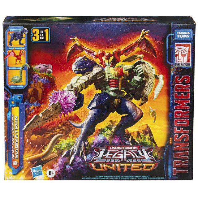Figura de Acción Transformers Generations Legacy United Commander Beast Wars Universe Magmatron -2