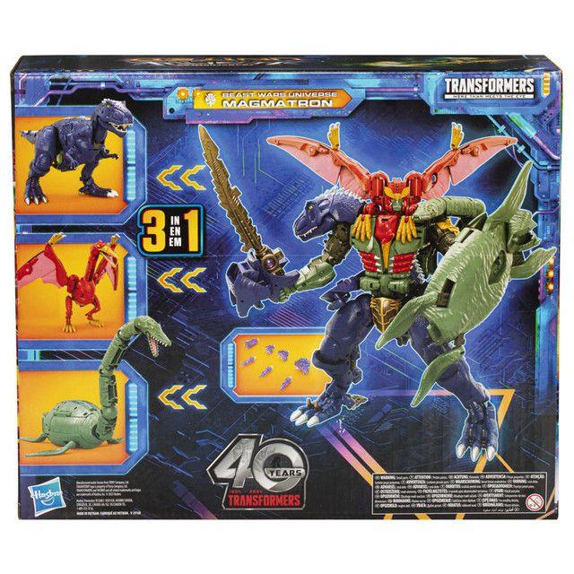 Figura de Acción Transformers Generations Legacy United Commander Beast Wars Universe Magmatron -4