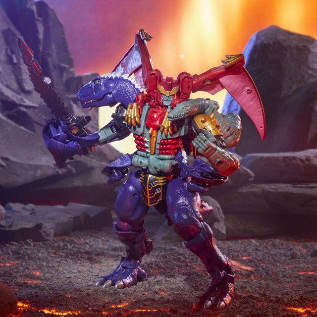 Figura de Acción Transformers Generations Legacy United Commander Beast Wars Universe Magmatron -5