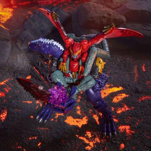 Figura de Acción Transformers Generations Legacy United Commander Beast Wars Universe Magmatron -6