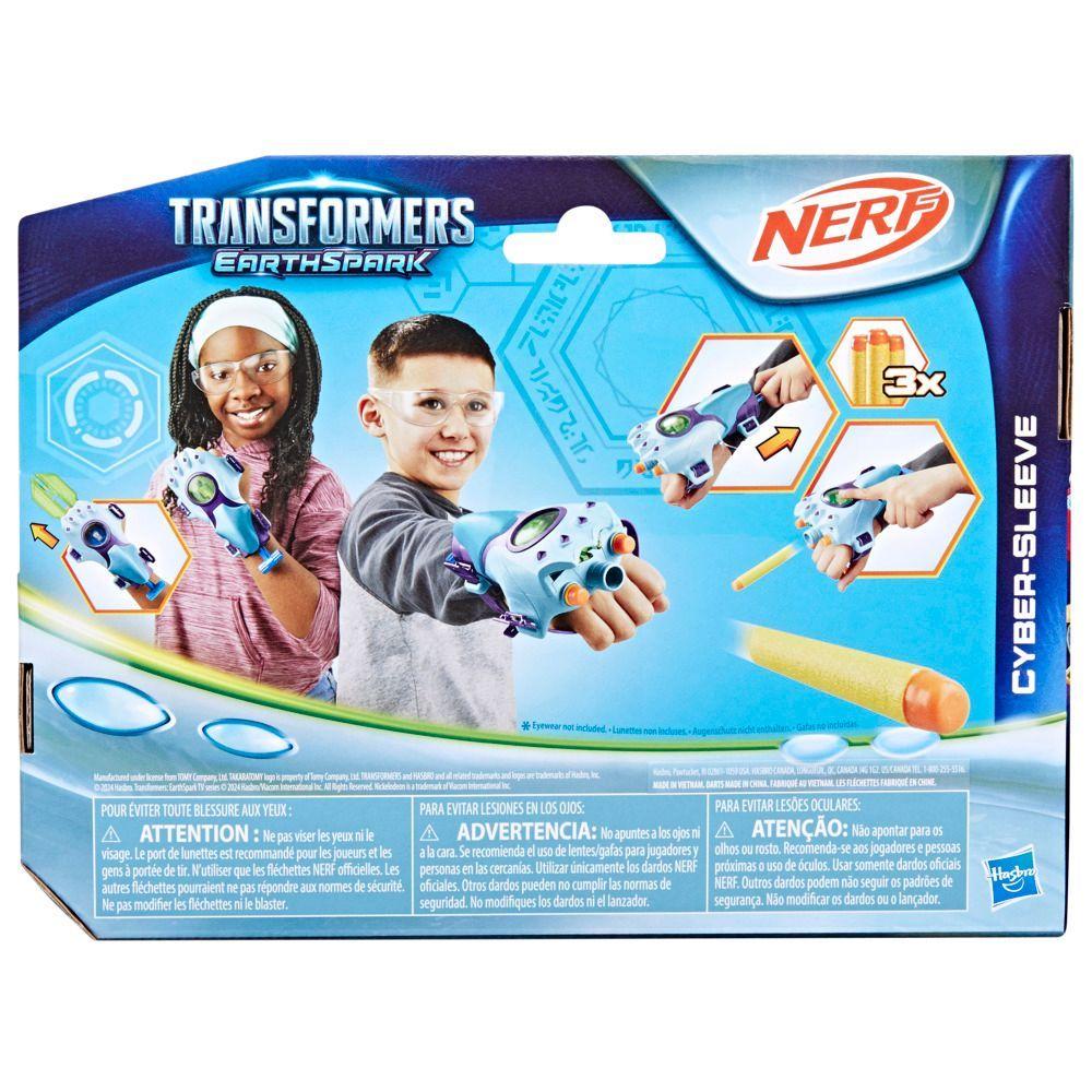 Lanzador Transformers Nerf EarthSpark Cyber-Sleeve-2
