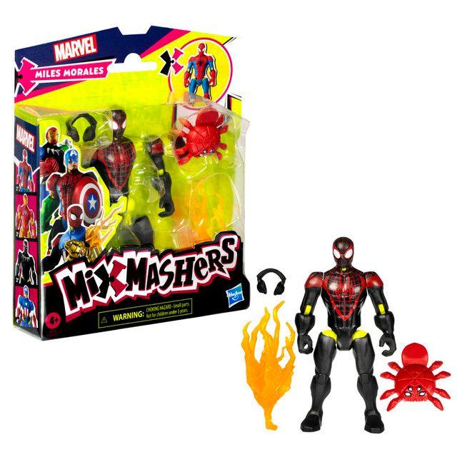 Figura de Acción Spiderman MixMashers Miles Morales-2
