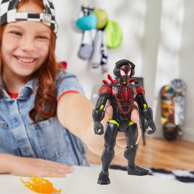 Figura de Acción Spiderman MixMashers Miles Morales-6