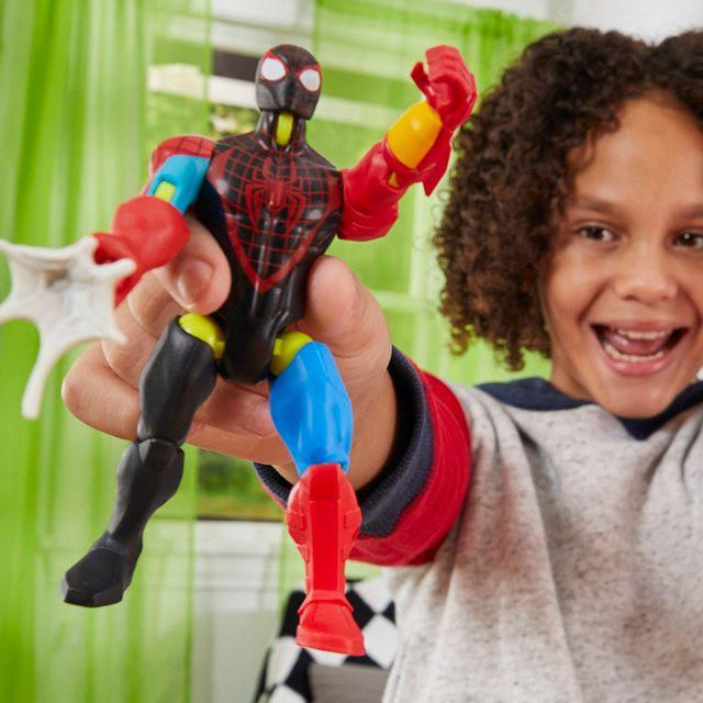 Figura de Acción Spiderman MixMashers Miles Morales-8