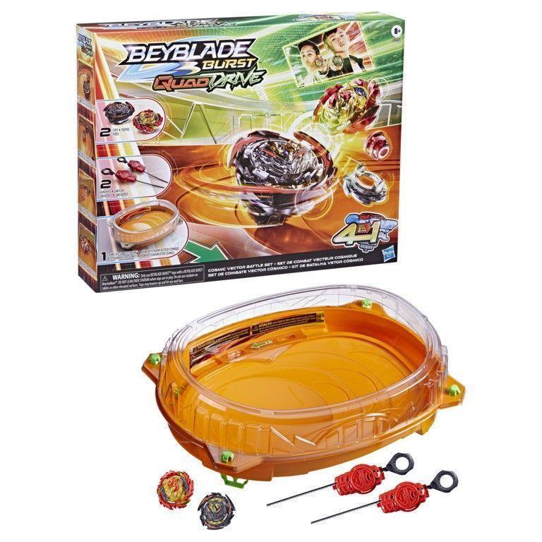 Estadio Beyblade Burst Quad Drive Naranjo-0