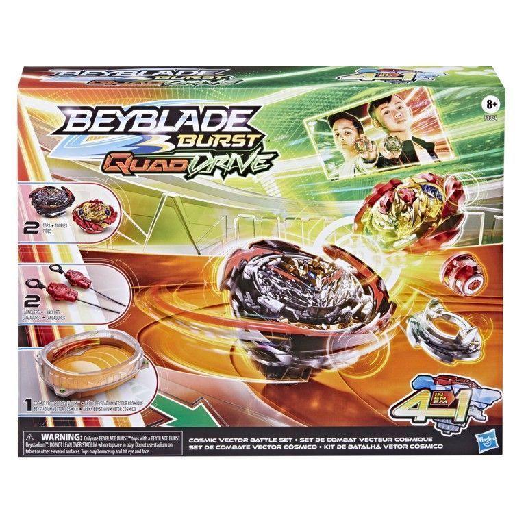 Estadio Beyblade Burst Quad Drive Naranjo-2