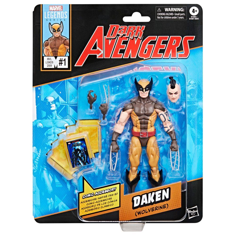 Figura de Acción Marvel Legends Series Dark Avengers Daken (Wolverine)-1