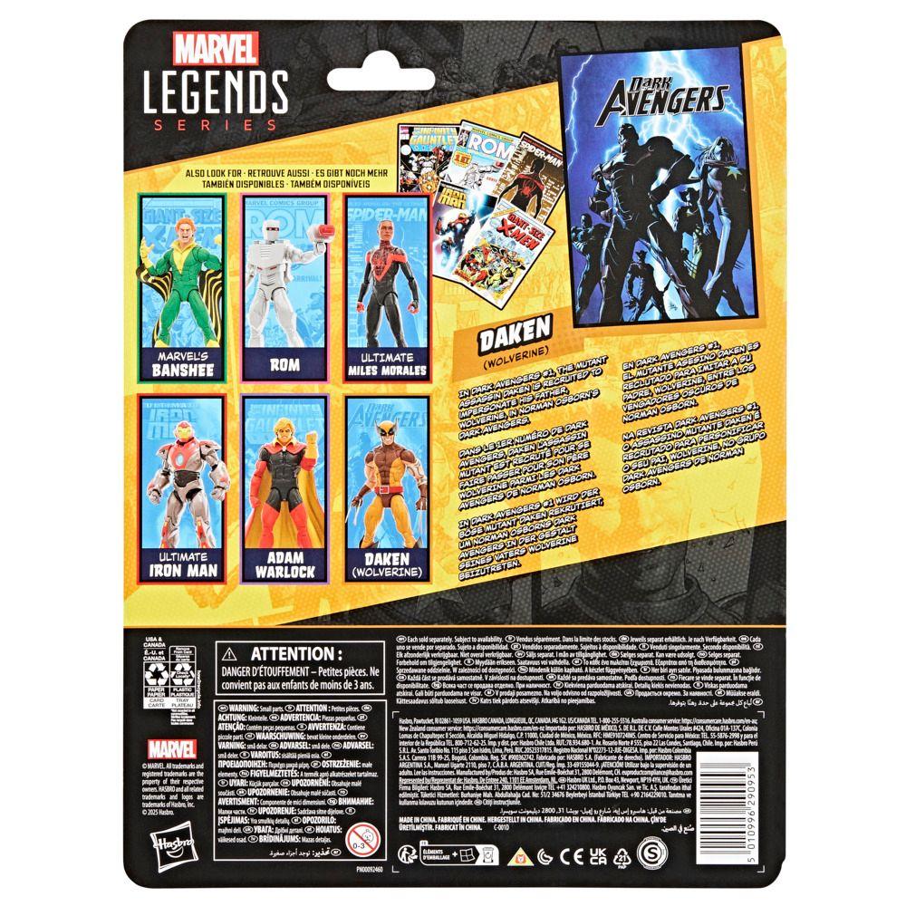 Figura de Acción Marvel Legends Series Dark Avengers Daken (Wolverine)-3