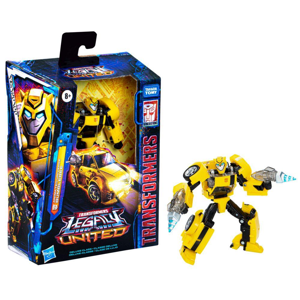 Figura de Acción Transformers Legacy United Deluxe Animated Universe Bumblebee-2