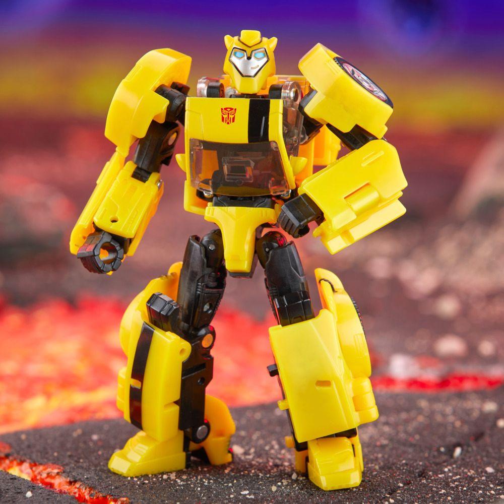 Figura de Acción Transformers Legacy United Deluxe Animated Universe Bumblebee-4