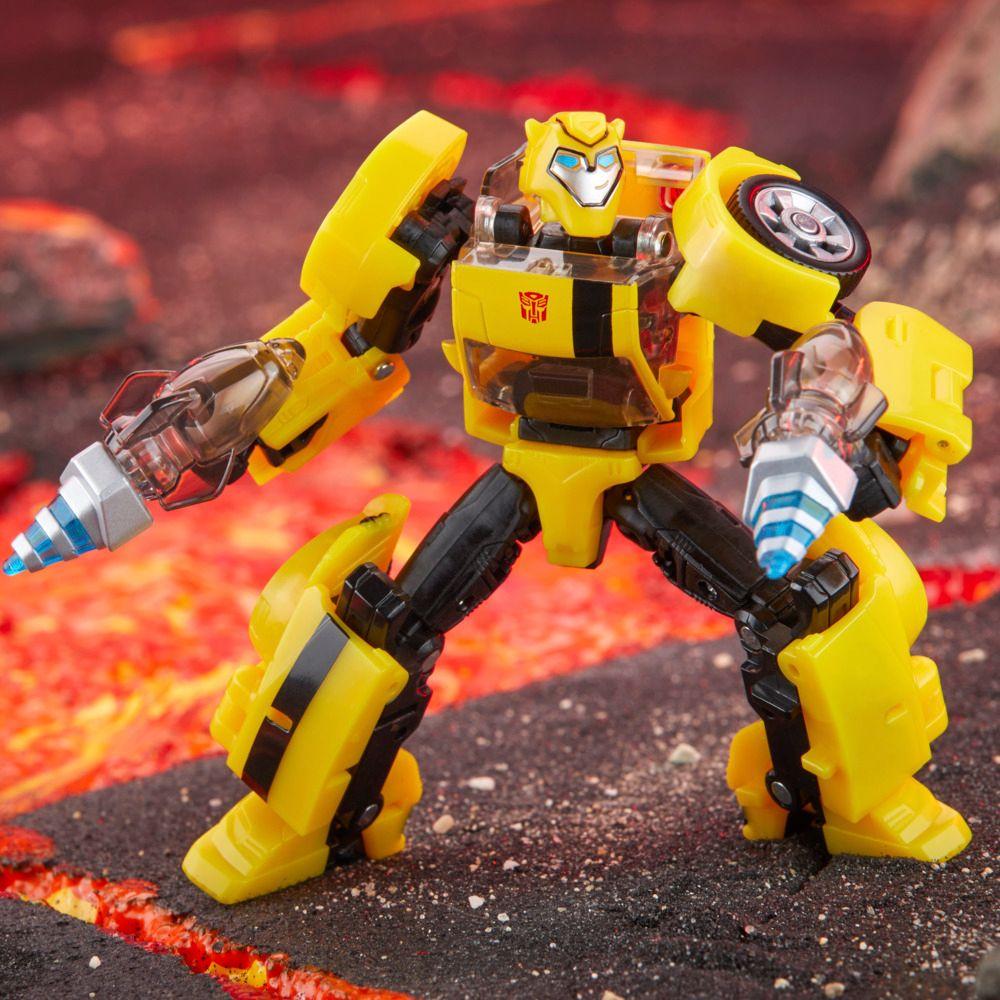 Figura de Acción Transformers Legacy United Deluxe Animated Universe Bumblebee-5
