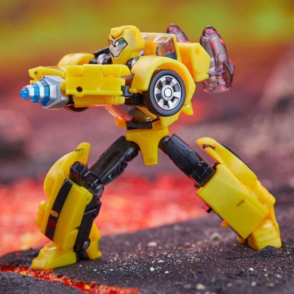 Figura de Acción Transformers Legacy United Deluxe Animated Universe Bumblebee-6