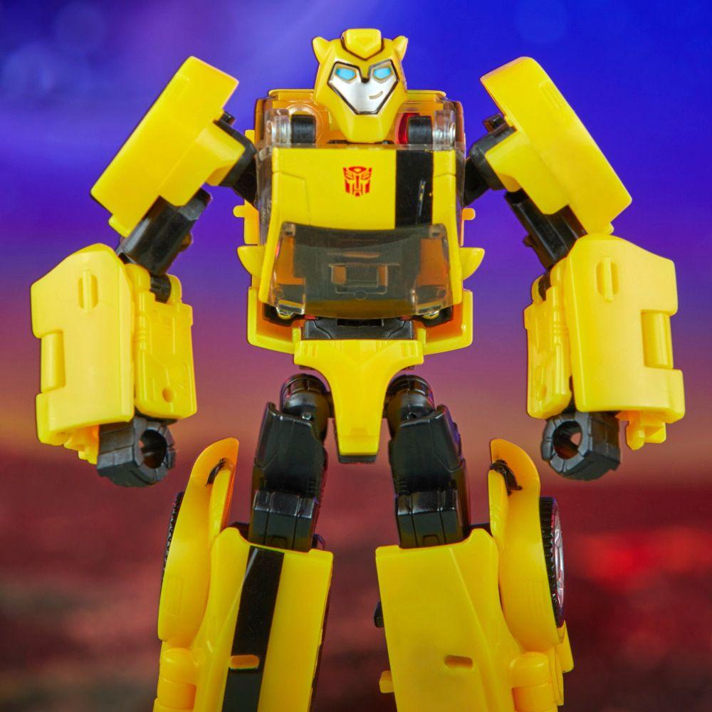 Figura de Acción Transformers Legacy United Deluxe Animated Universe Bumblebee-7