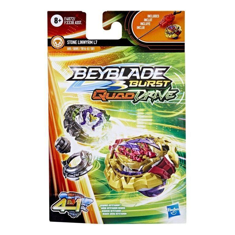 Trompo Beyblade Burst Quad Drive Stone Linwyrm L7-1