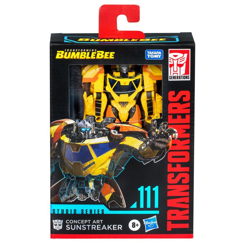 Figura de Acción Transformers Studio Series Bumblebee Deluxe Concept Art Sunstreaker-2