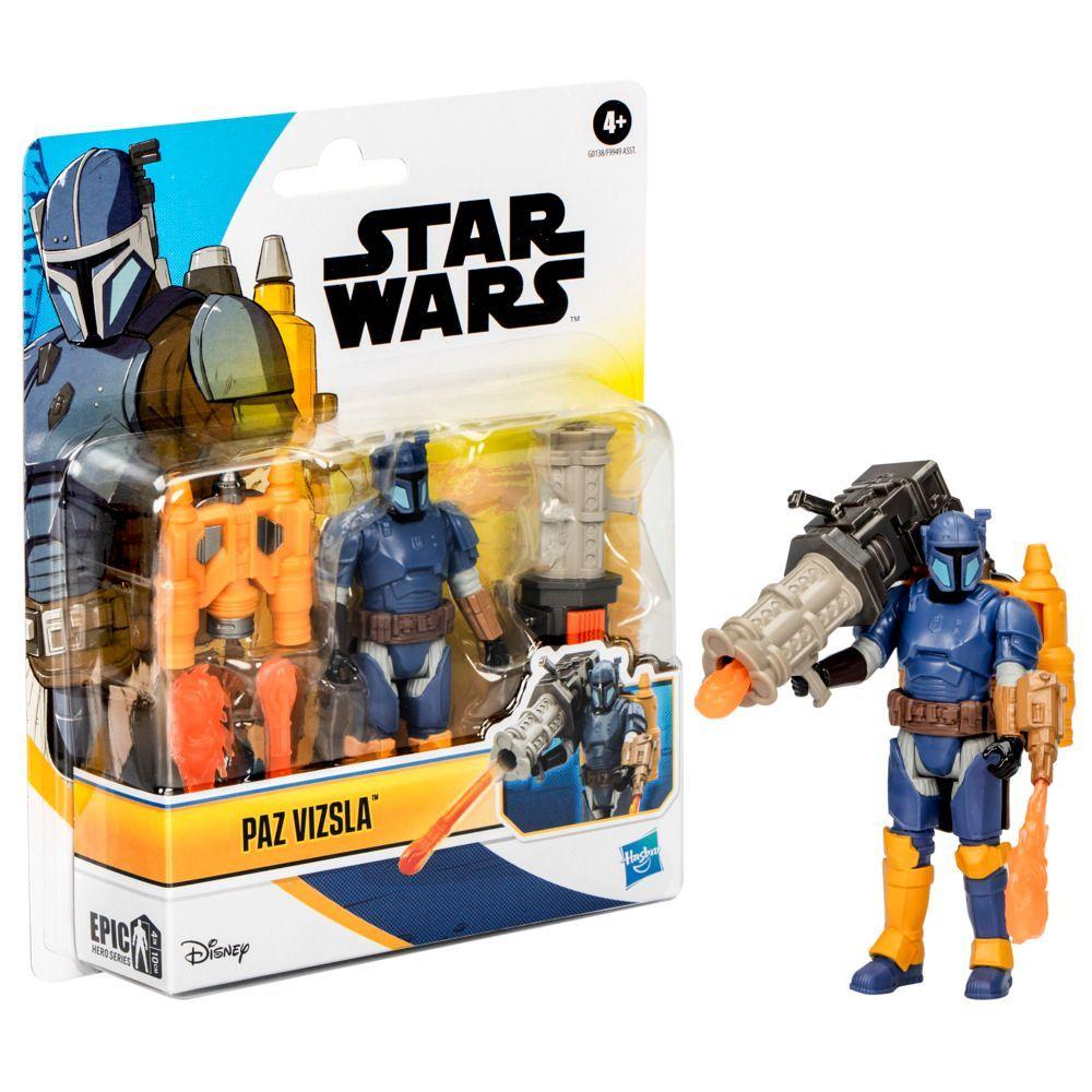 Figura de Acción Star Wars Epic Hero Series Paz Vizsla-1