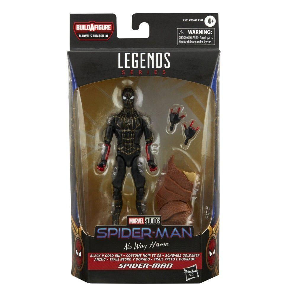 Marvel Spider-Man No Way Home Raje Negro Y Dorado-2
