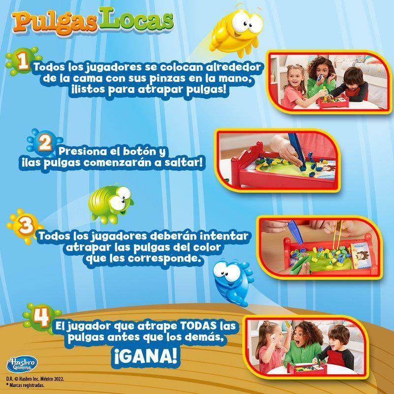 Juego De Tablero Hasbro Gaming Pulgas Locas-2