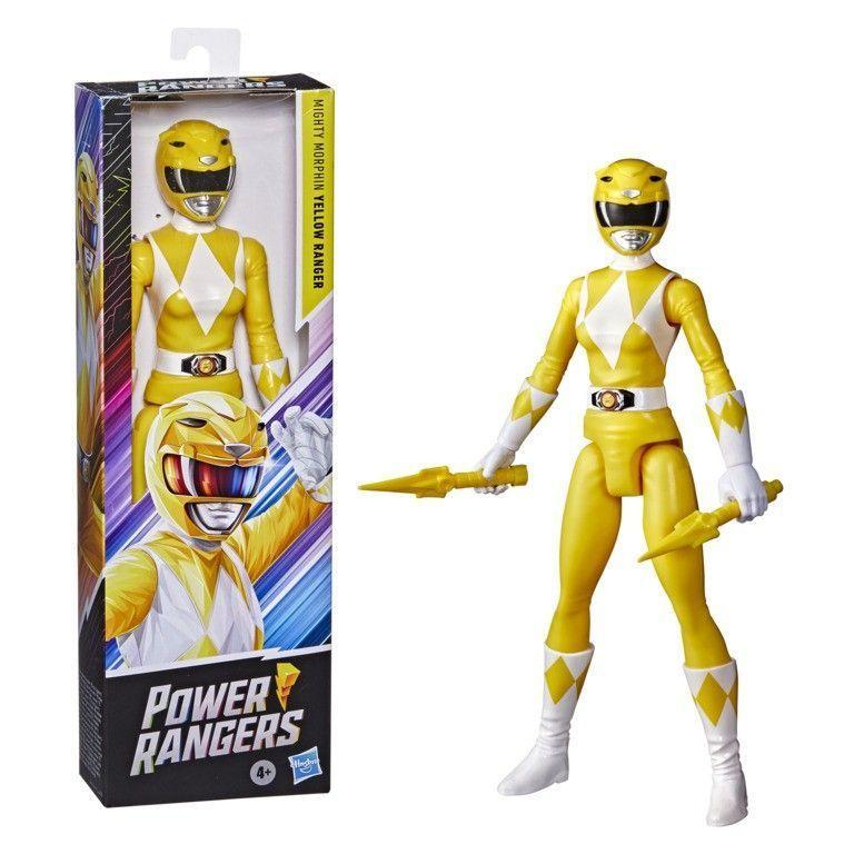 Figura Power Rangers 30 Cm Ranger Amarillo-2