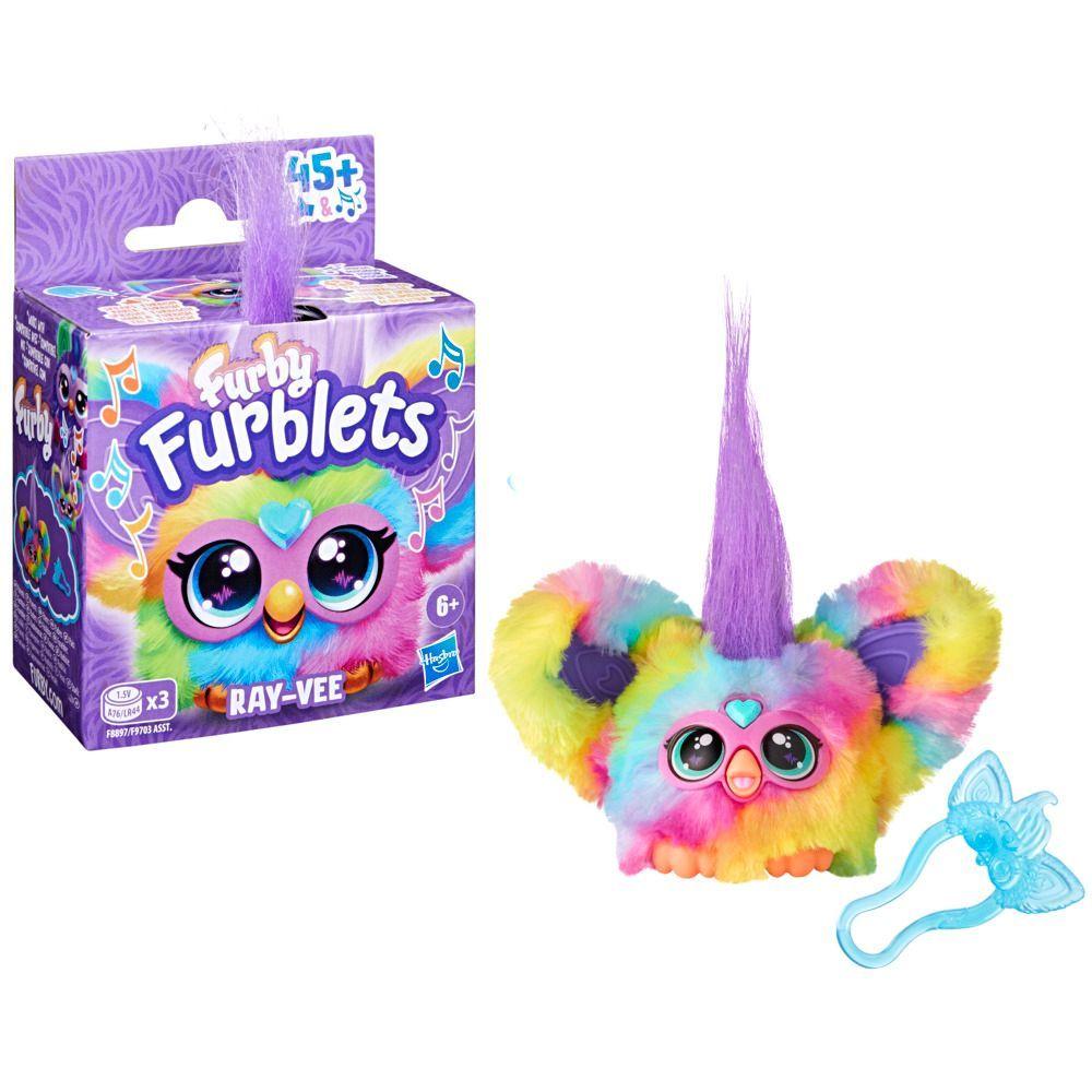Miniamigo Interactivo Furby Furblets Ray-Vee-2
