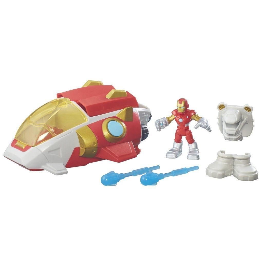 Marvel Super Hero Nave Estelar De Iron Man-1