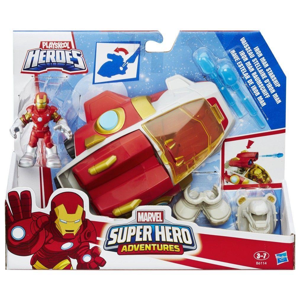 Marvel Super Hero Nave Estelar De Iron Man-2