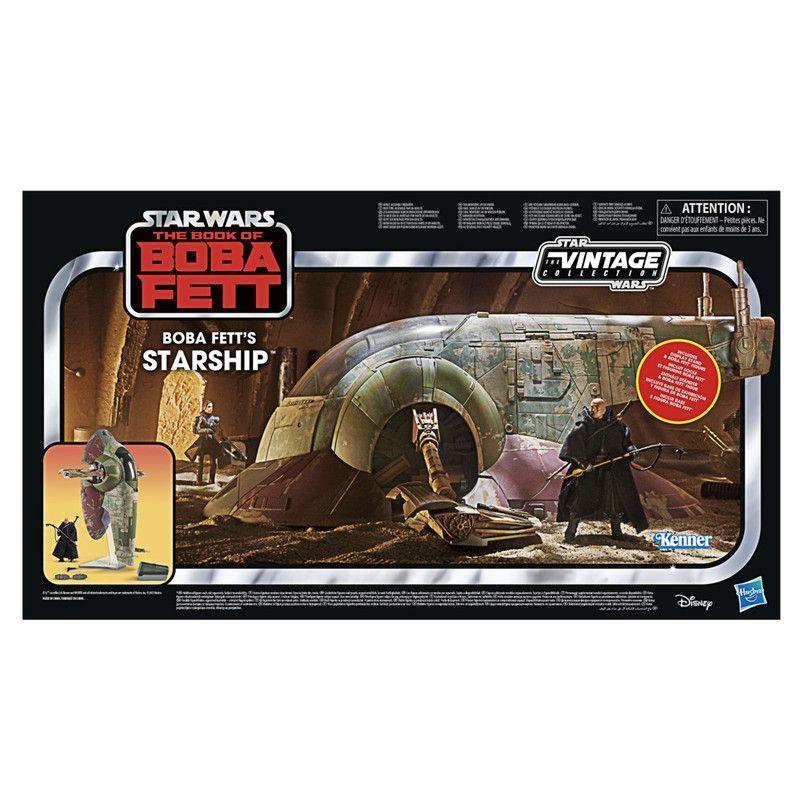 Figura de Acción Star Wars Vintage Nave Boba Fett-0