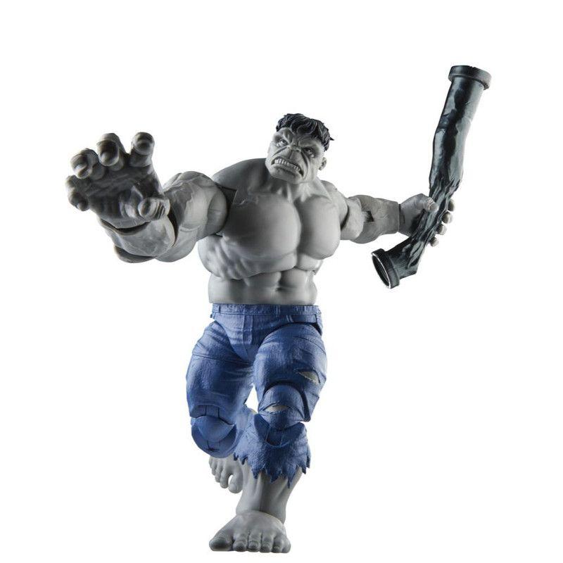 Figura de Acción Marvel Legends Series Hulk gris y el Dr. Bruce Banner-6