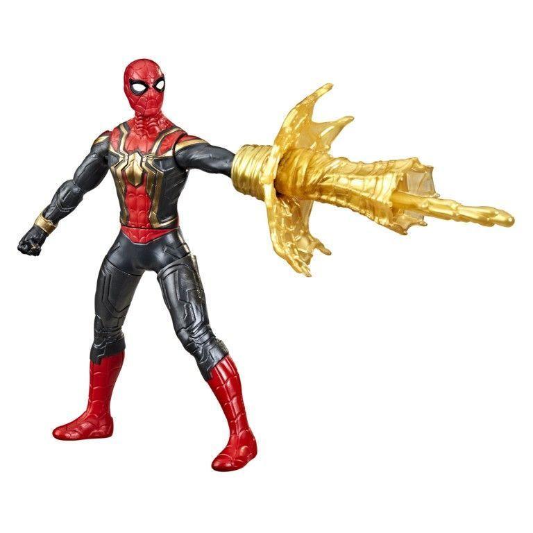Figura Spiderman Aracno Giro Spiderman Traje Rojo Negro-0
