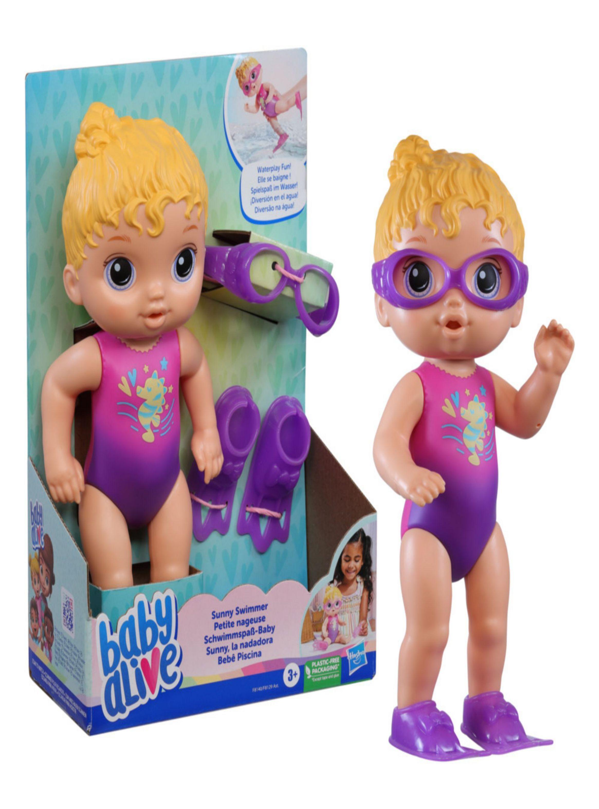 Muñeca Baby Alive Sunny La Nadadora Pelo Rubio-2