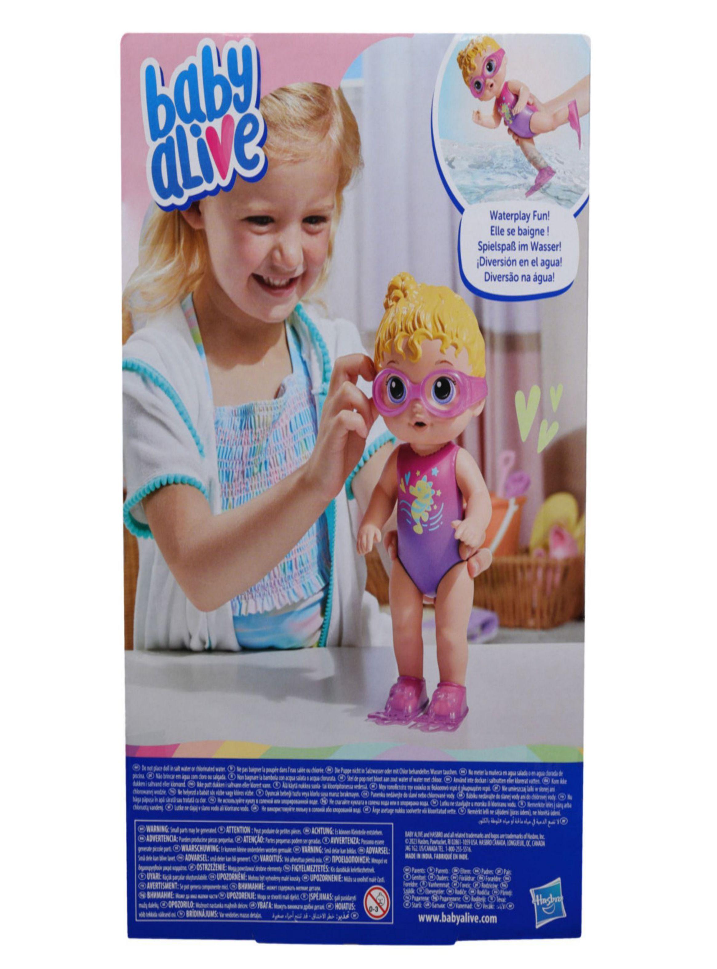 Muñeca Baby Alive Sunny La Nadadora Pelo Rubio-3
