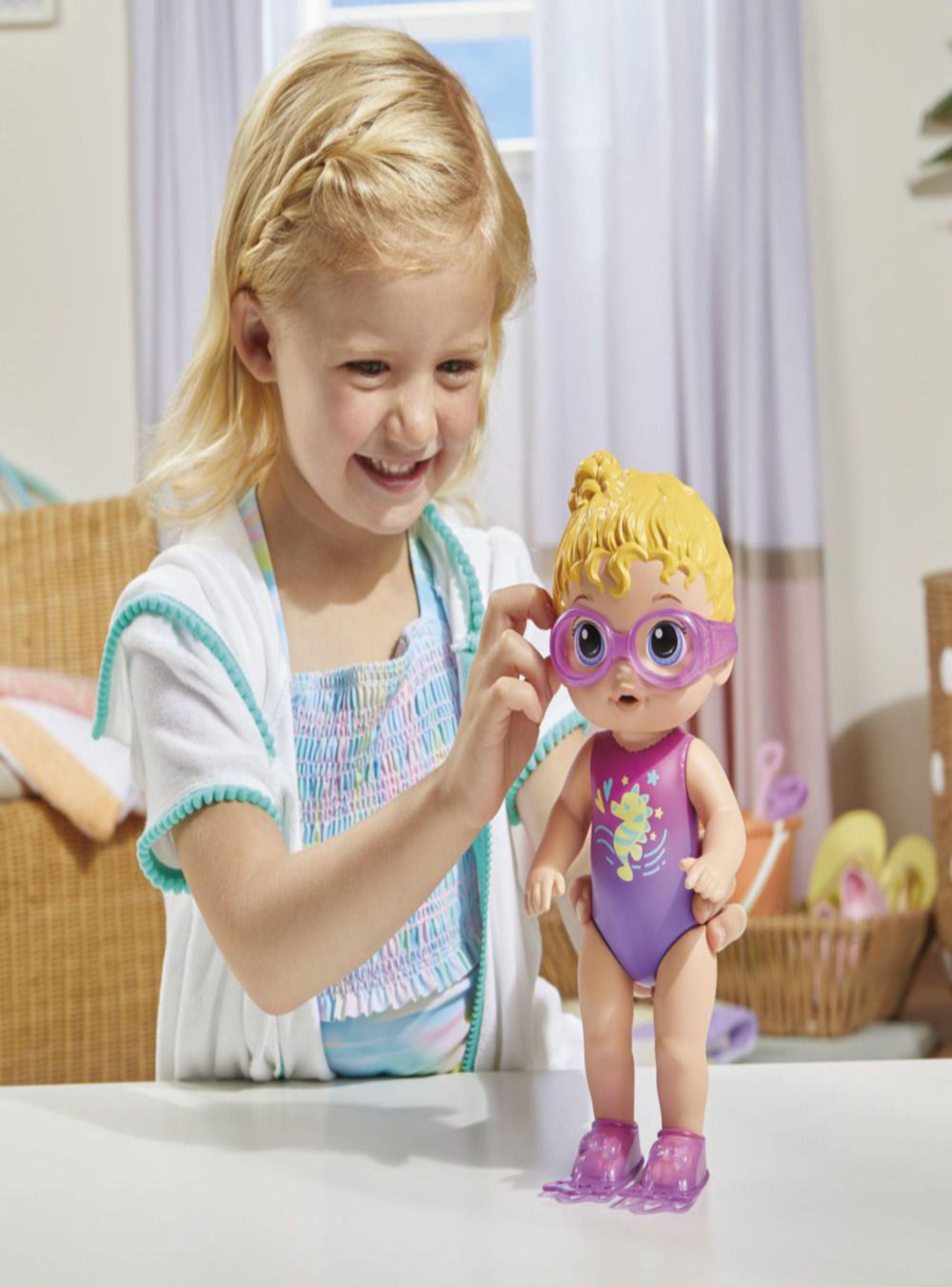Muñeca Baby Alive Sunny La Nadadora Pelo Rubio-5