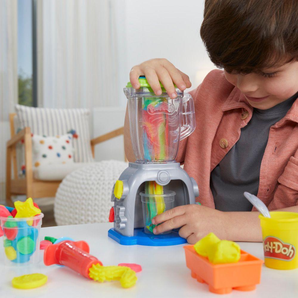 Masas y Plastilinas Play Doh Kitchen Creations Licuadora de Batidos Coloridos-4