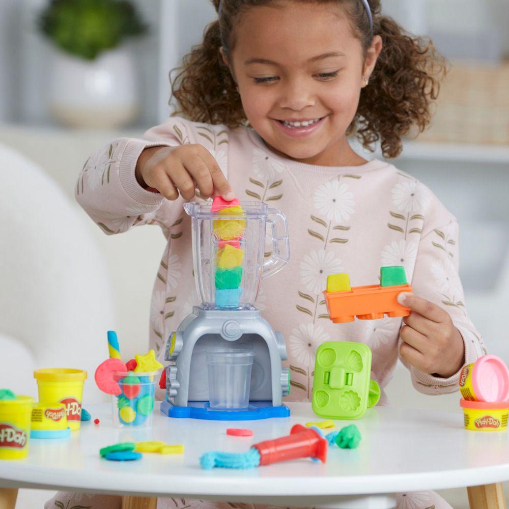 Masas y Plastilinas Play Doh Kitchen Creations Licuadora de Batidos Coloridos-5
