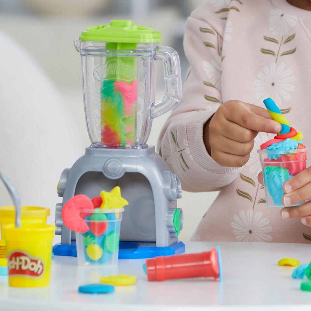 Masas y Plastilinas Play Doh Kitchen Creations Licuadora de Batidos Coloridos-7
