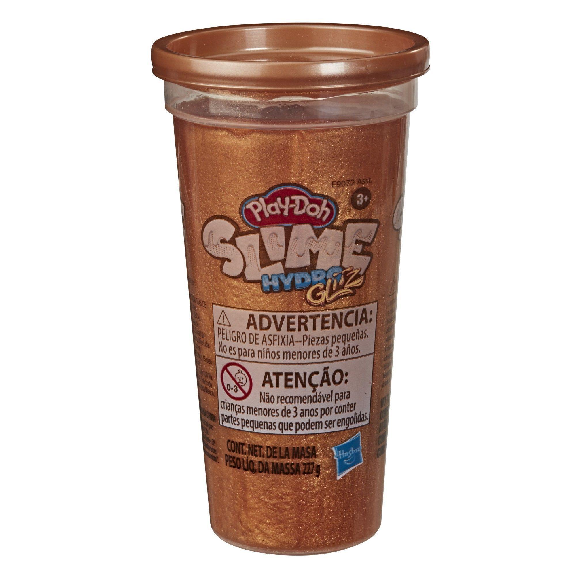 Masa Silme Play-Doh Slime Hydroglitz Bronceada-1