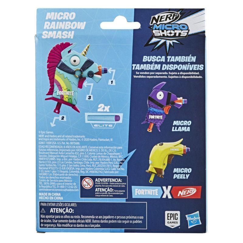 Lanzador Nerf Fortnite Rainbow Smash-3