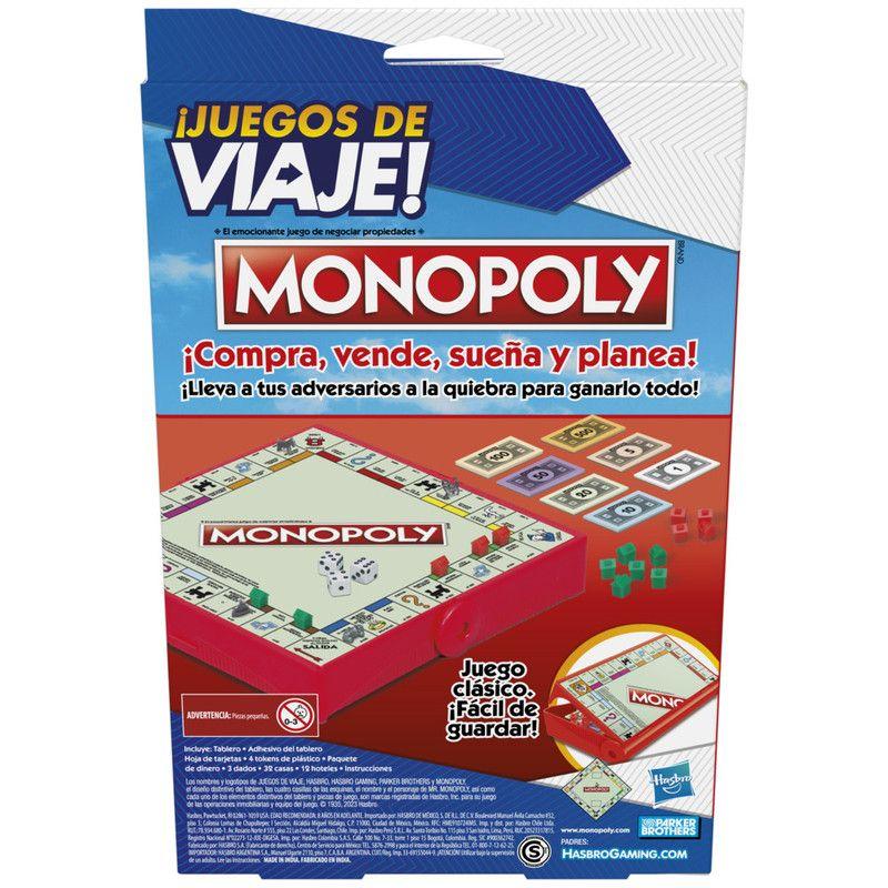 Juego De Mesa Monopoly Grab and Go-3