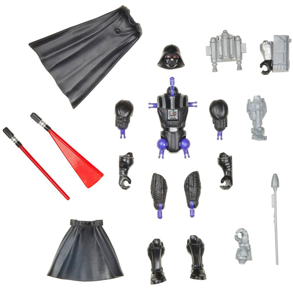 Figura de Acción Star Wars MixMashers Darth Vader-8