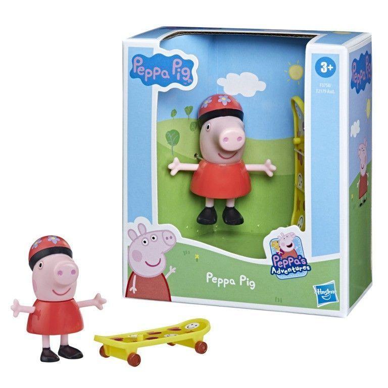 Figura Peppa Pig Amigos Divertidos Peppa Pig Y Su Skate-2