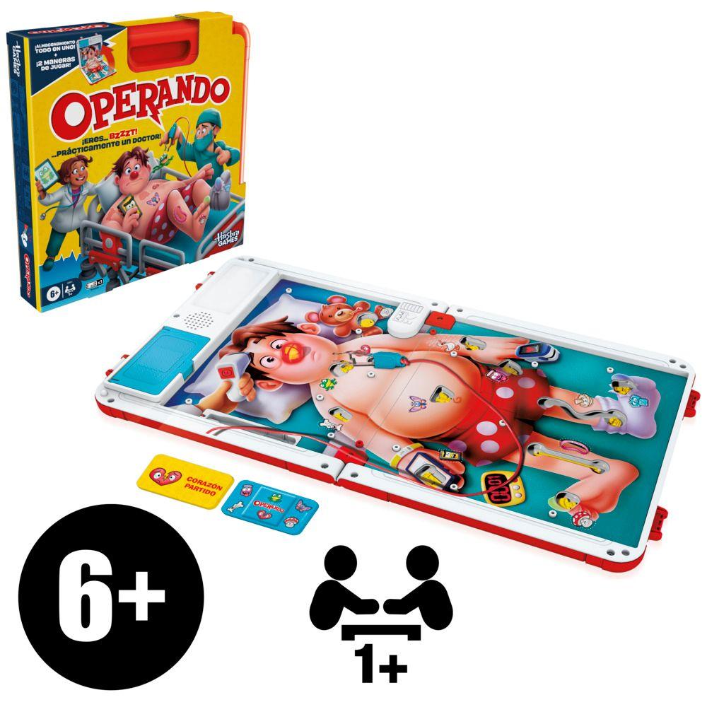 Juego de Mesa Hasbro Games Operando-6