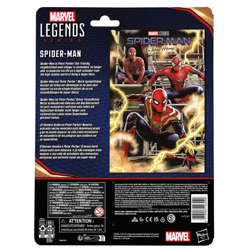 Figura de Acción Marvel Spiderman Legends Series Sin Camino a Casa Spider-Man-2