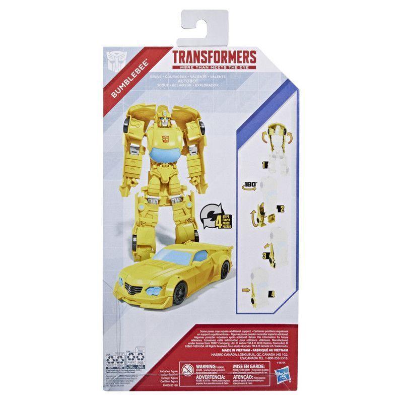 Figura de Acción Transformers Auténticos Bumblebee-4