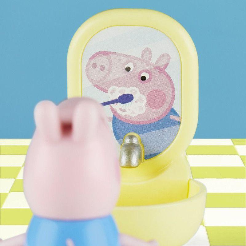 Figura Peppa Pig La Hora Del Baño Con George-4