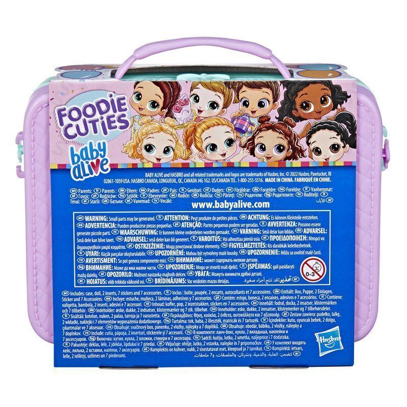 Muñeca Baby Alive Foodie Cuties Lonchera Sorpresa-2
