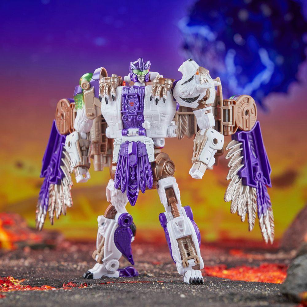 Figura de Acción Transformers Legacy United Leader Beast Wars Universe Tigerhawk-4