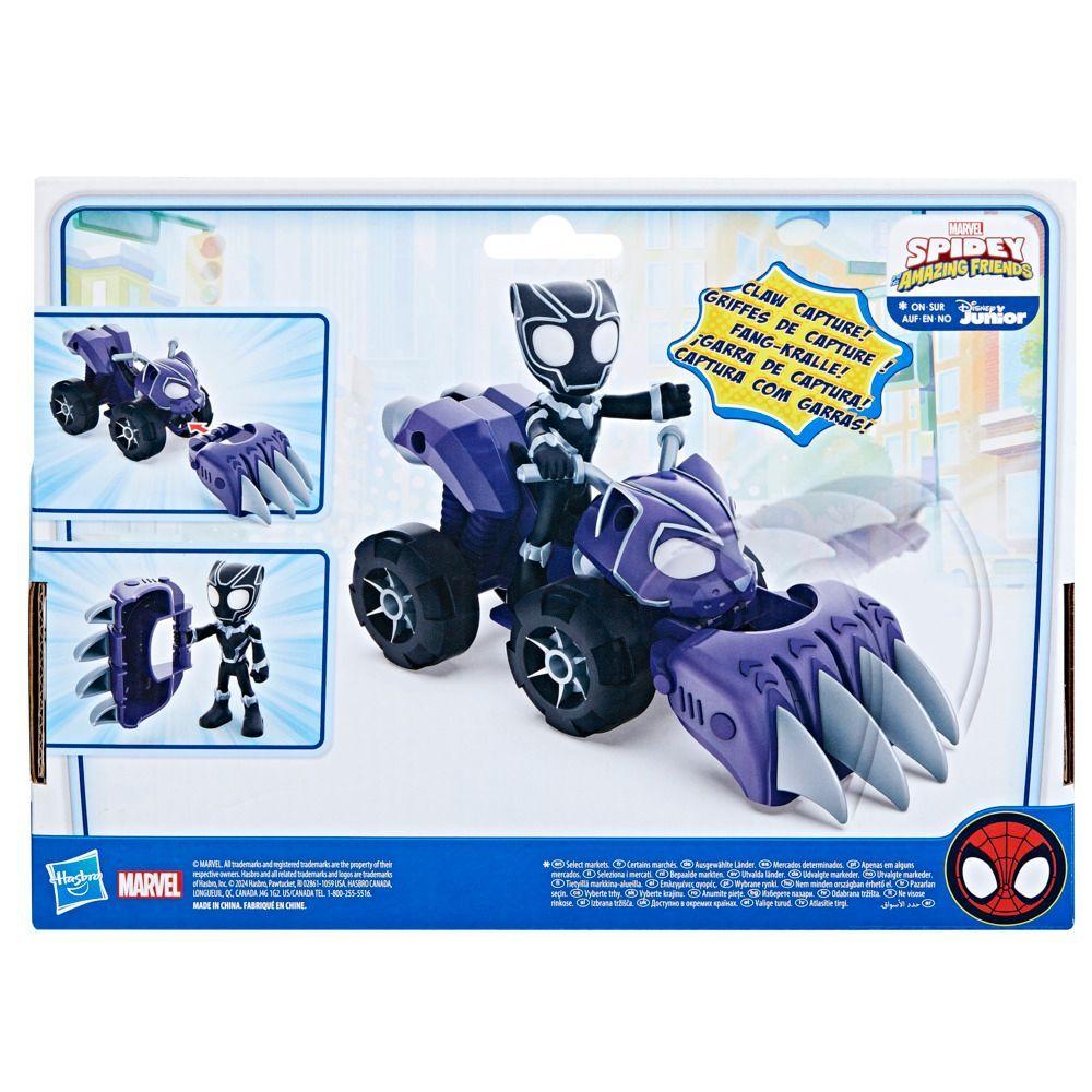 Set Spidey & His Amazing Friends Patrullero Black Panther-2