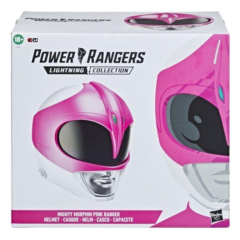 Casco Power Rangers Lightning Collection Rosado-0
